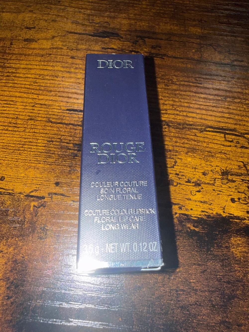 Rouge Dior Refillable Lipstick 429 Rose Blues Velvet NIB